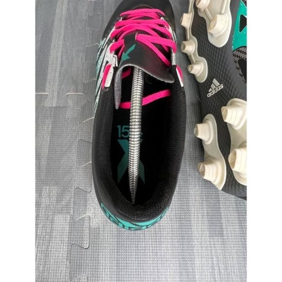 Adidas X 15.4 FG Soccer Cleats Men Size 12 Black Blue main image 6